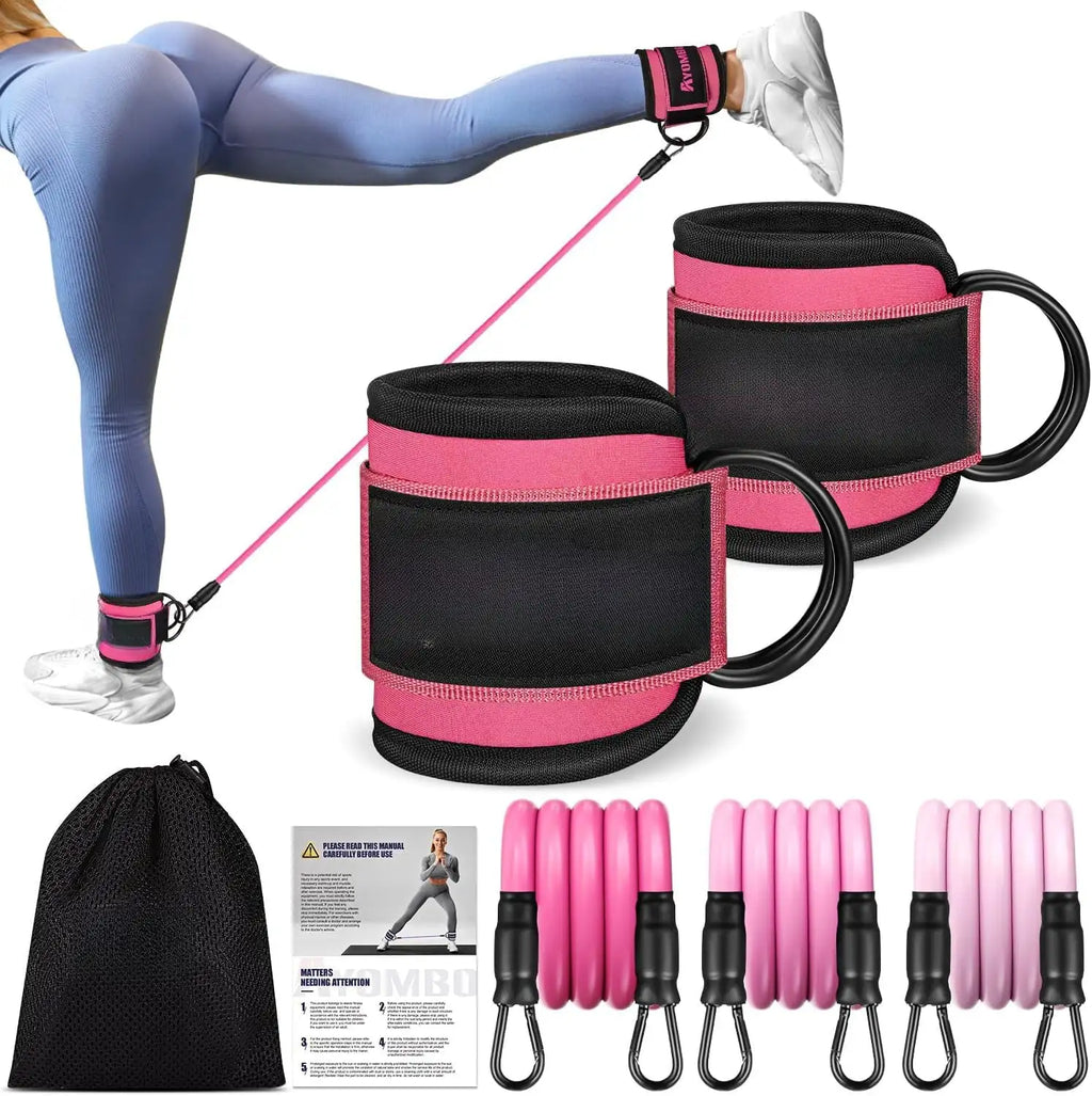 Ankle Resistance Bands for Leg Muscle Training