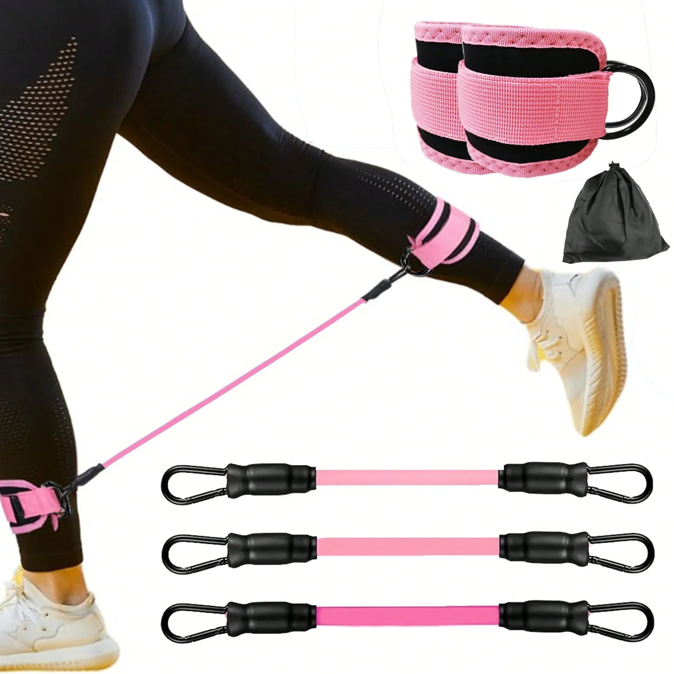 Ankle Resistance Bands for Leg Muscle Training