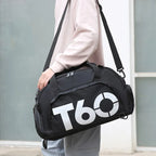 Waterproof Nylon Gym Bag for Fitness and Travel