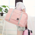 Foldable Nylon Travel Duffel Bag for Women and Girls