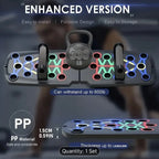 Black Rubber Push Up Board for Strength Training