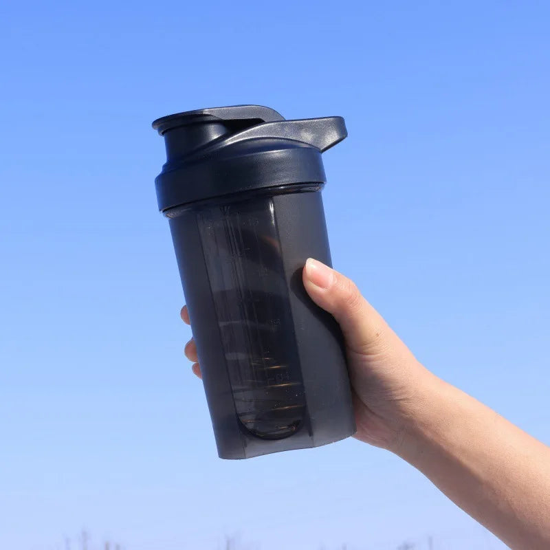 500ML Portable Sport Shaker Bottle for Gym Use  sport shaker
