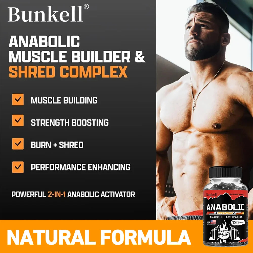 Muscle Builder Capsules for Strength and Endurance