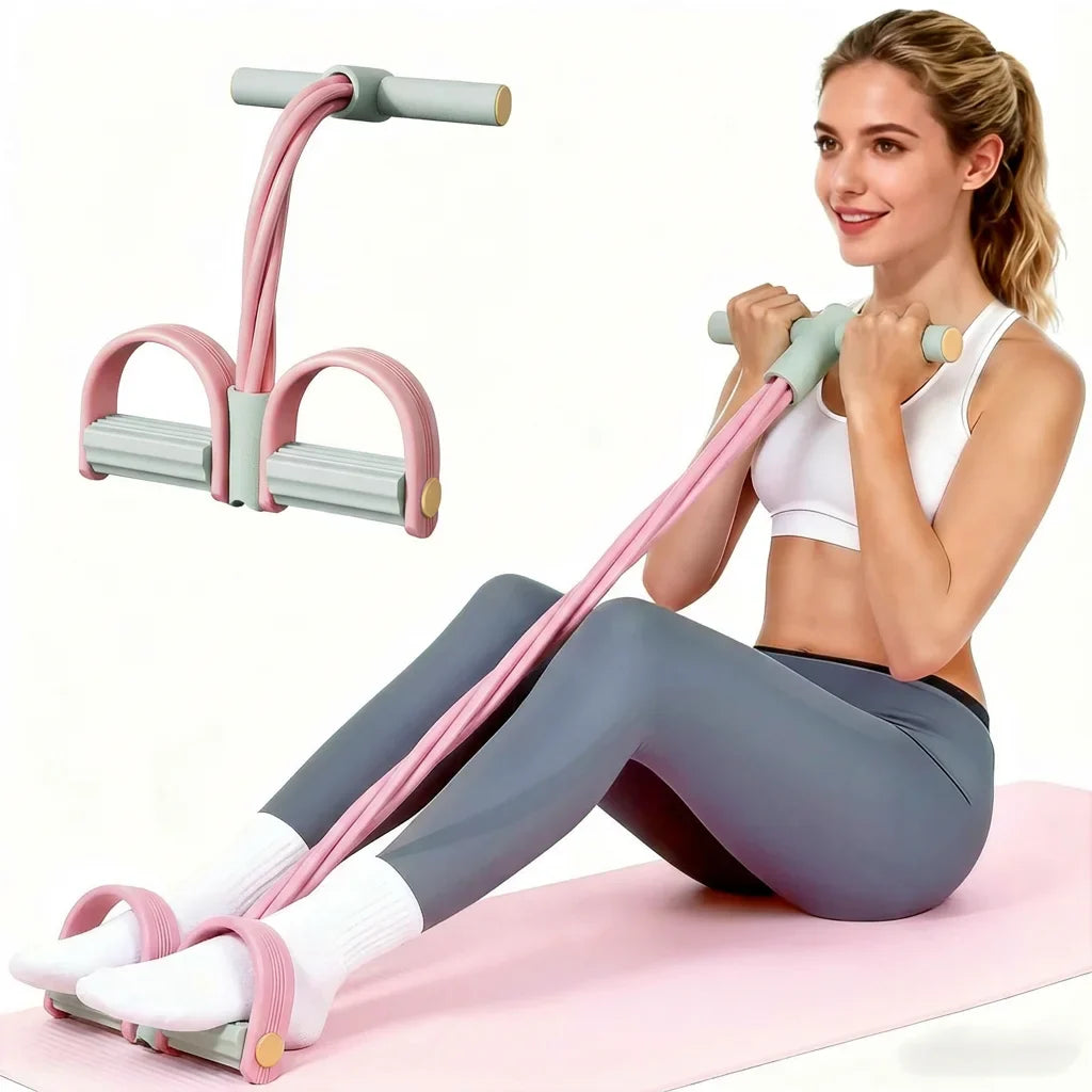 Adjustable Resistance Foot Pedal Exerciser for Home Gym
