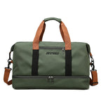Nylon Travel Gym Bag Portable Fitness Duffle Bag