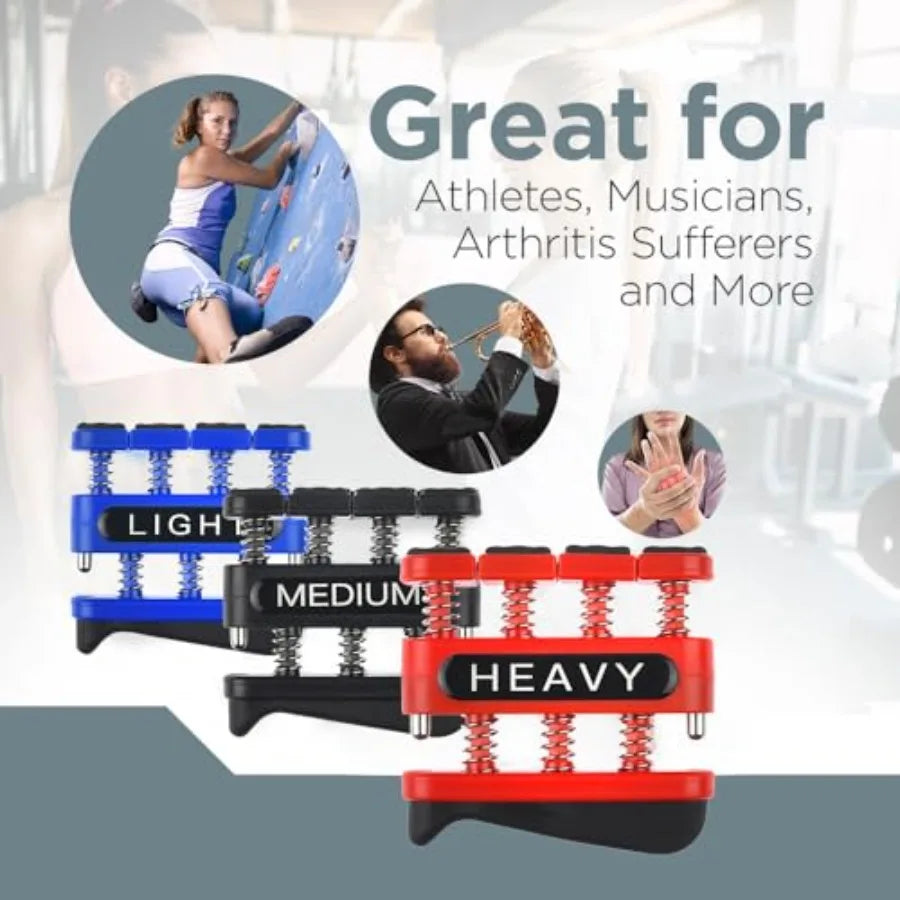 Silicone Hand Grip Finger Strengthener for Musicians