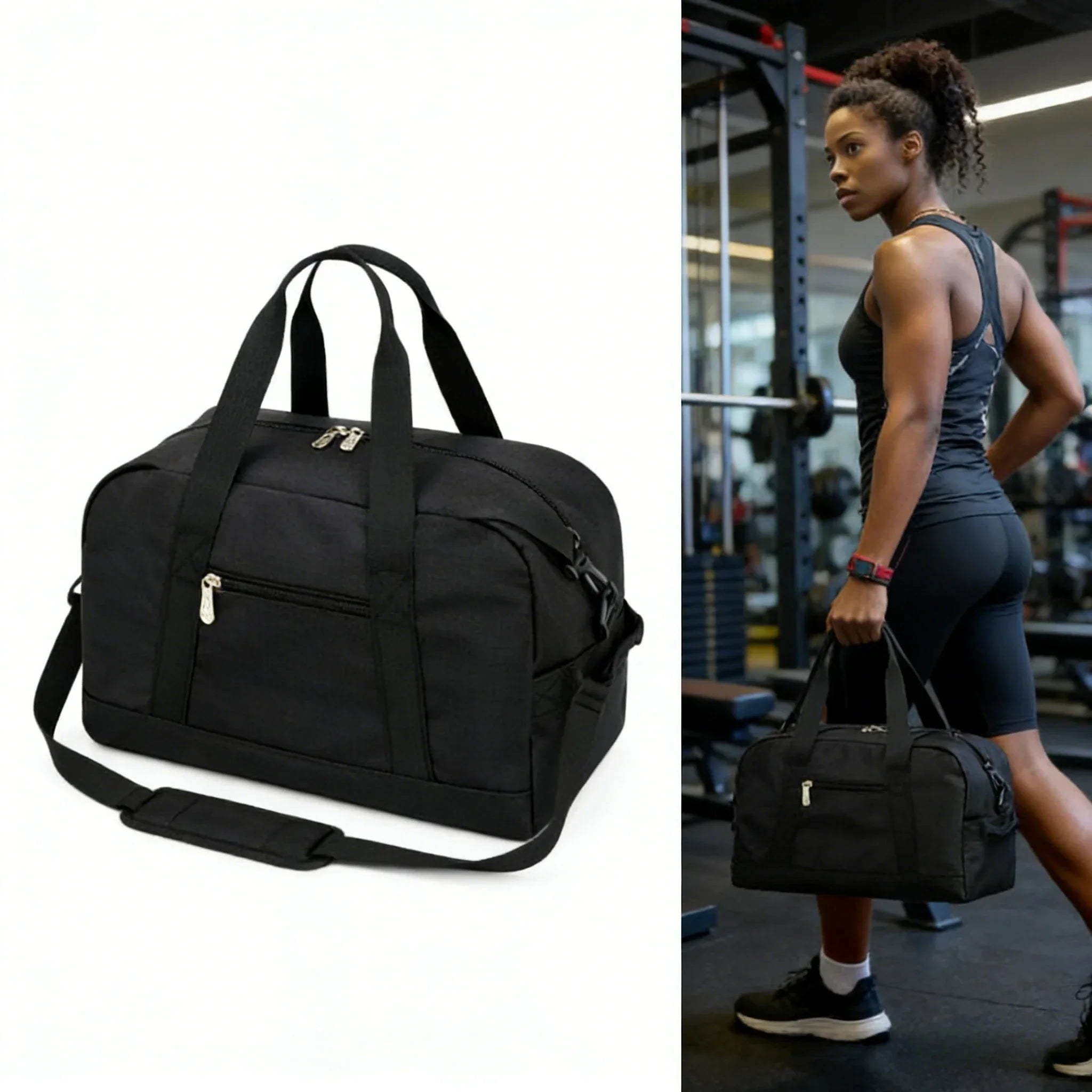 Large Capacity Waterproof Fitness Bag for Travel and Sports