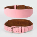 Pink Weight Lifting Belt 10.5cm for Women Fitness