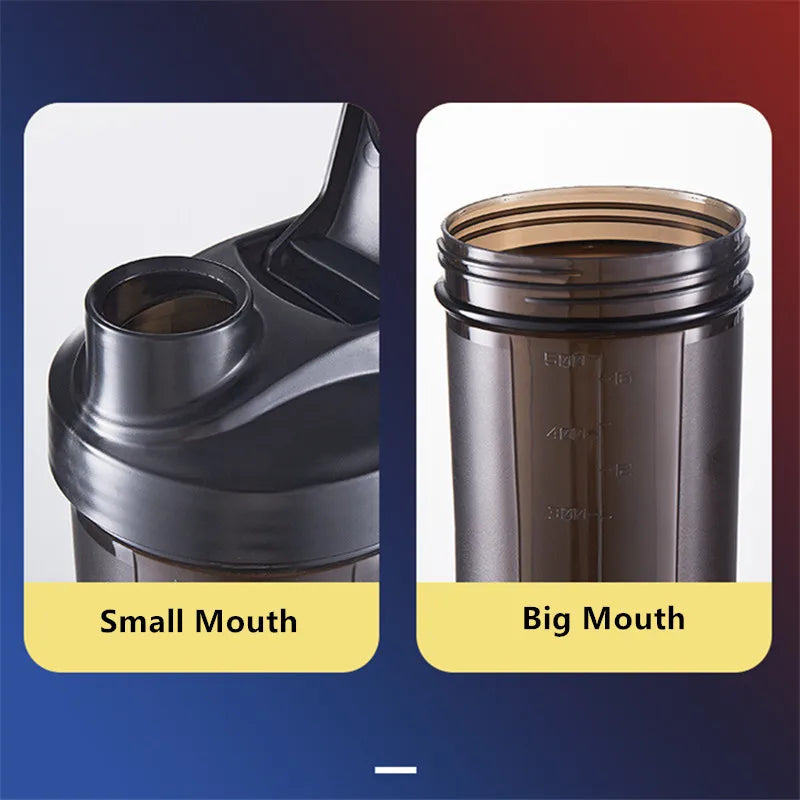 500ML Portable Sport Shaker Bottle for Gym Use  sport shaker
