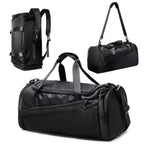 Likros 40L Lightweight Foldable Gym Bag with Shoes Compartment