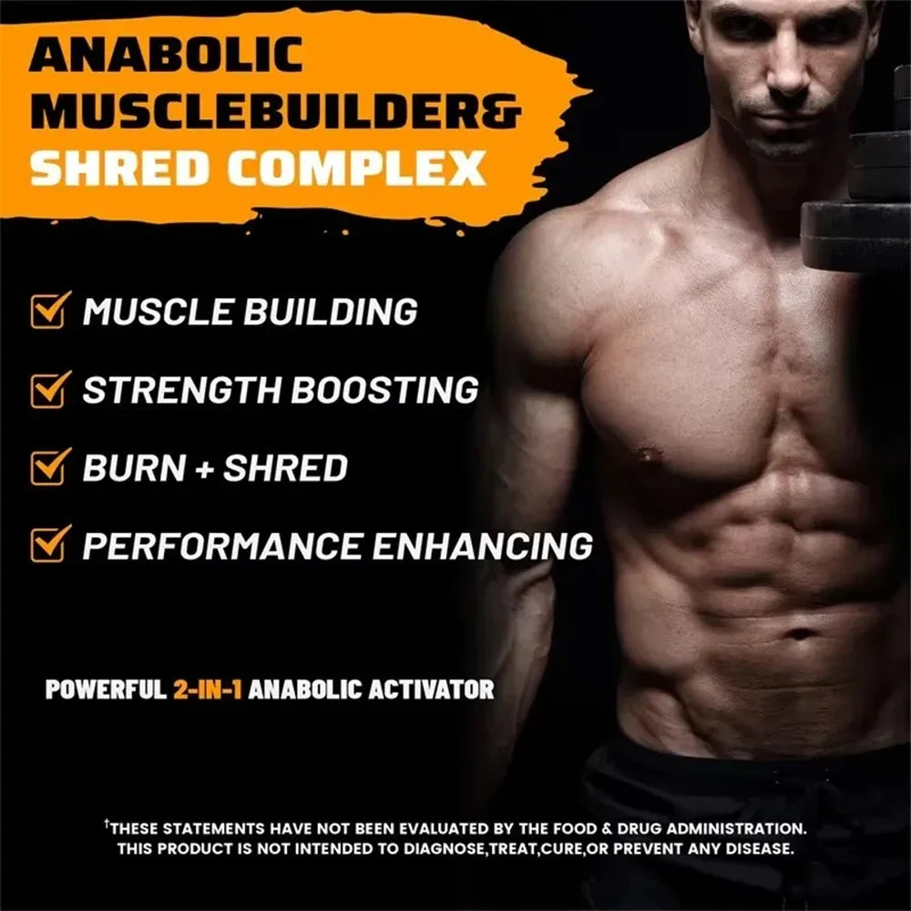 Muscle Builder Capsules for Strength and Endurance