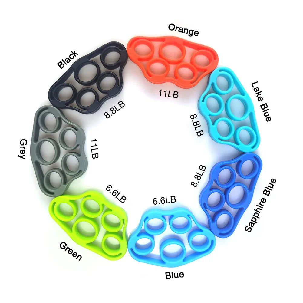 Silicone Finger Gripper Hand Strengthener Trainer