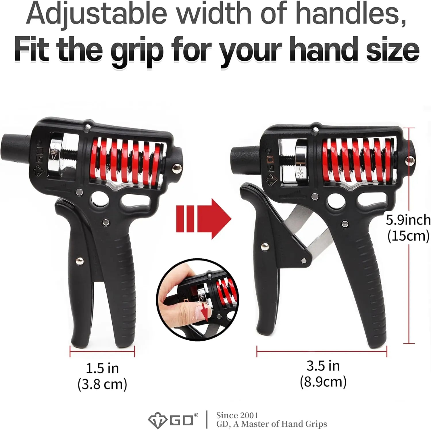Adjustable Grip Strengthener for Forearm Training