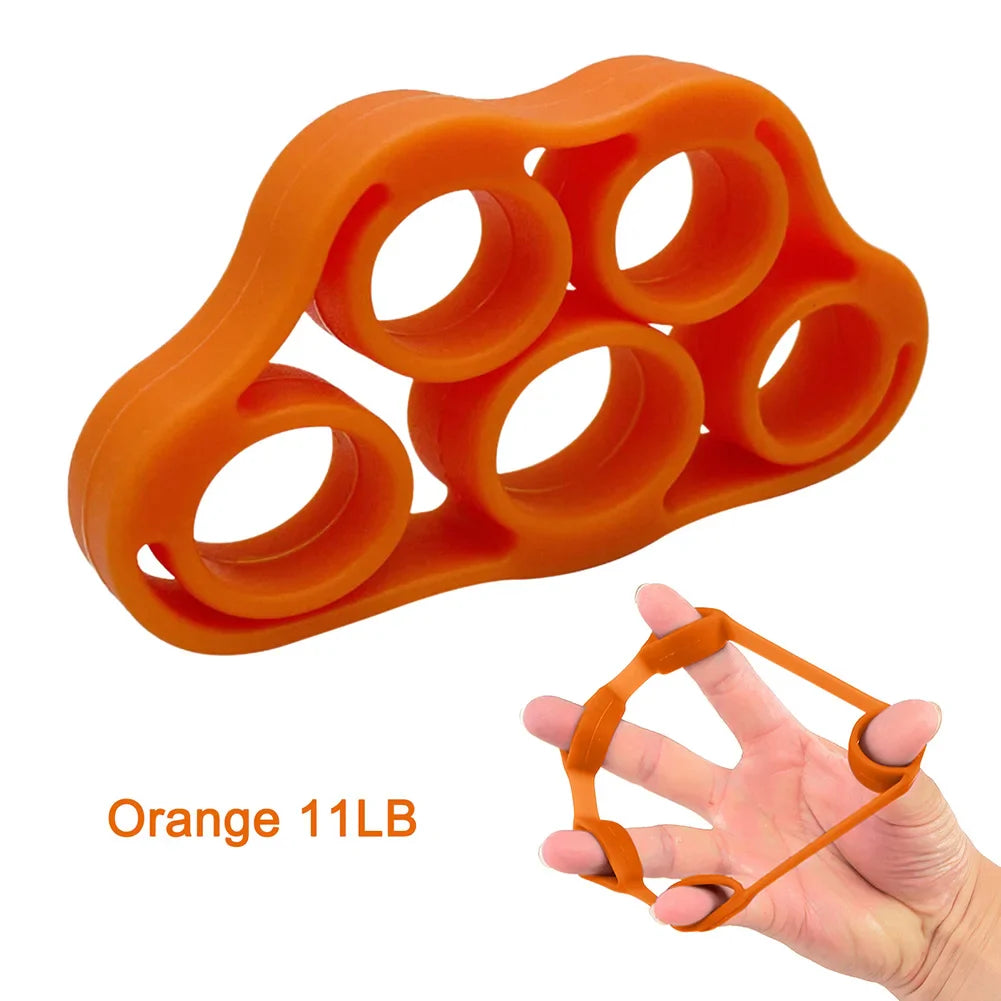 Silicone Finger Gripper Hand Strengthener Trainer
