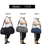 Nylon Large Gym Bag for Fitness and Travel