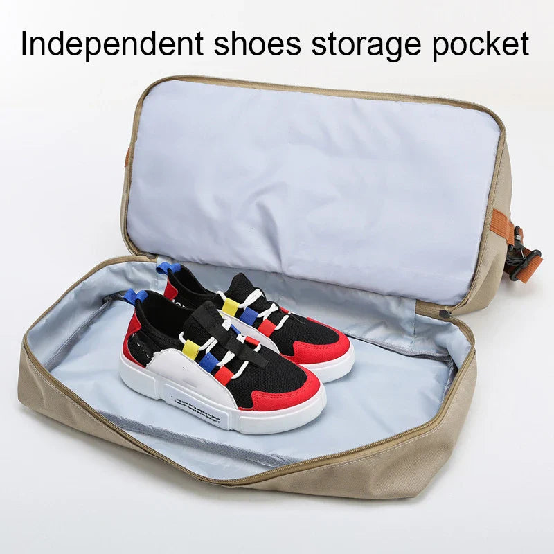 Nylon Travel Gym Bag Portable Fitness Duffle Bag