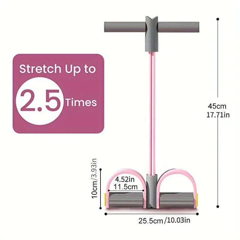 Adjustable Resistance Foot Pedal Exerciser for Home Gym