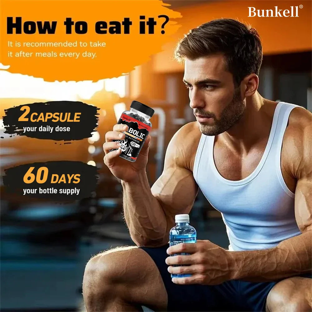 Muscle Builder Capsules for Strength and Endurance