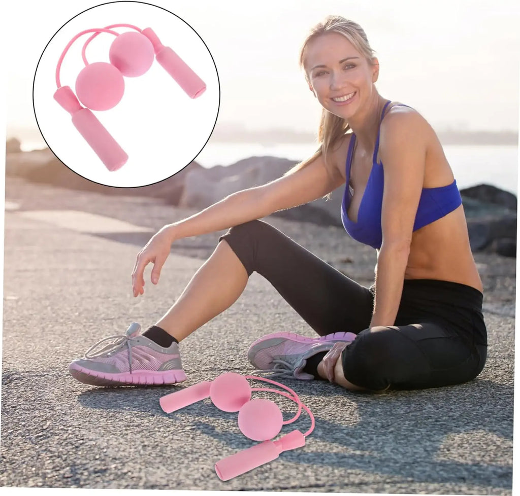 Heavy Cordless Jump Rope for Indoor Fitness