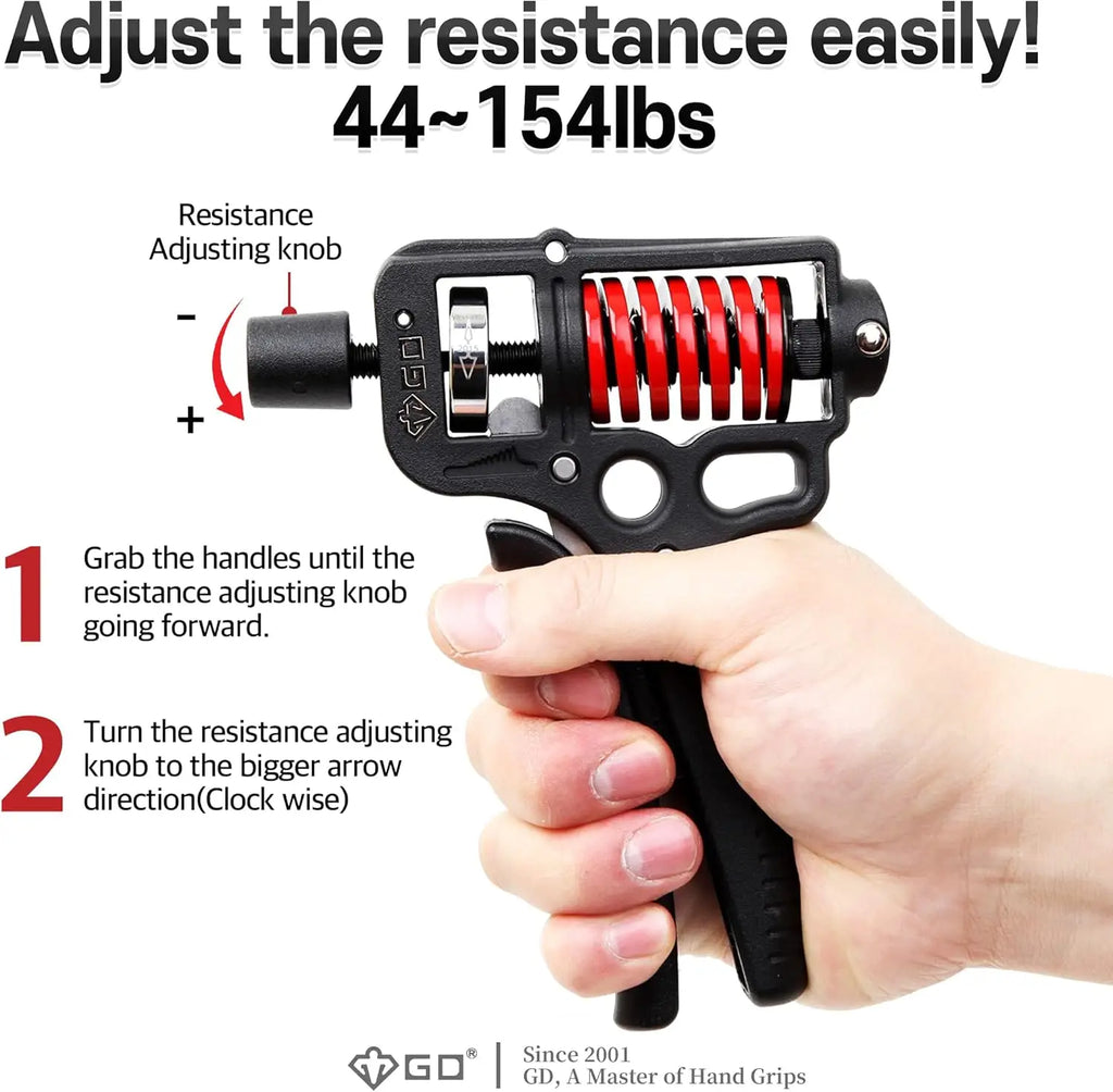Adjustable Grip Strengthener for Forearm Training