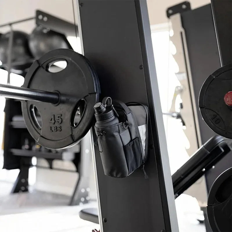 Large Capacity Magnetic Gym Bag with Phone Pocket