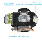 Nylon Large Gym Bag for Fitness and Travel