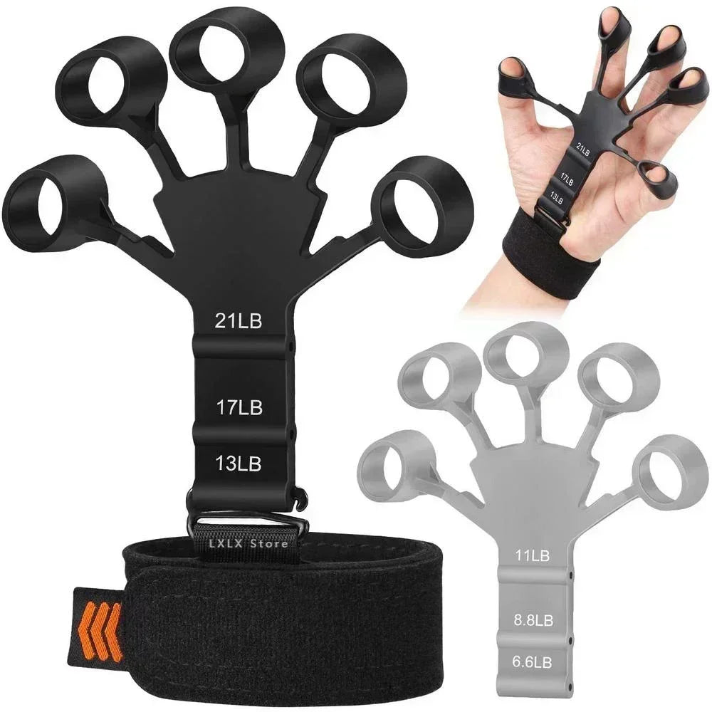 Guitar Finger Trainer Silicone Grip Strengthener