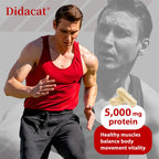 Whey Protein Capsules 5000mg for Muscle Recovery