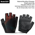 ROCKBROS Fingerless Cycling Gloves Microfiber Half Finger