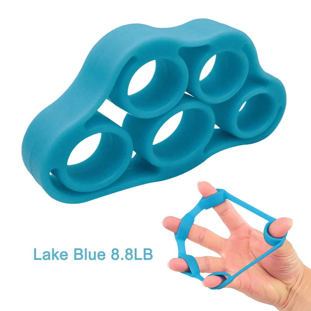 Silicone Finger Gripper Hand Strengthener Trainer