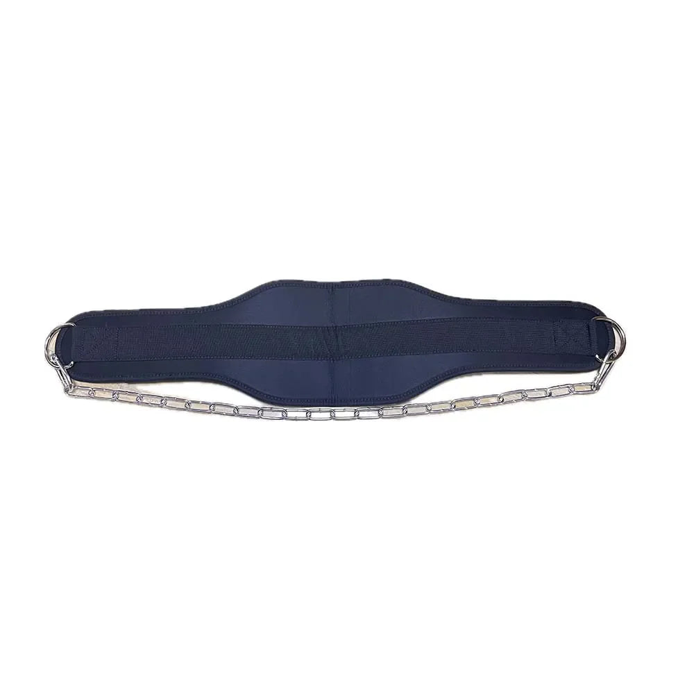 Neoprene Weight Lifting Dip Belt with Chain