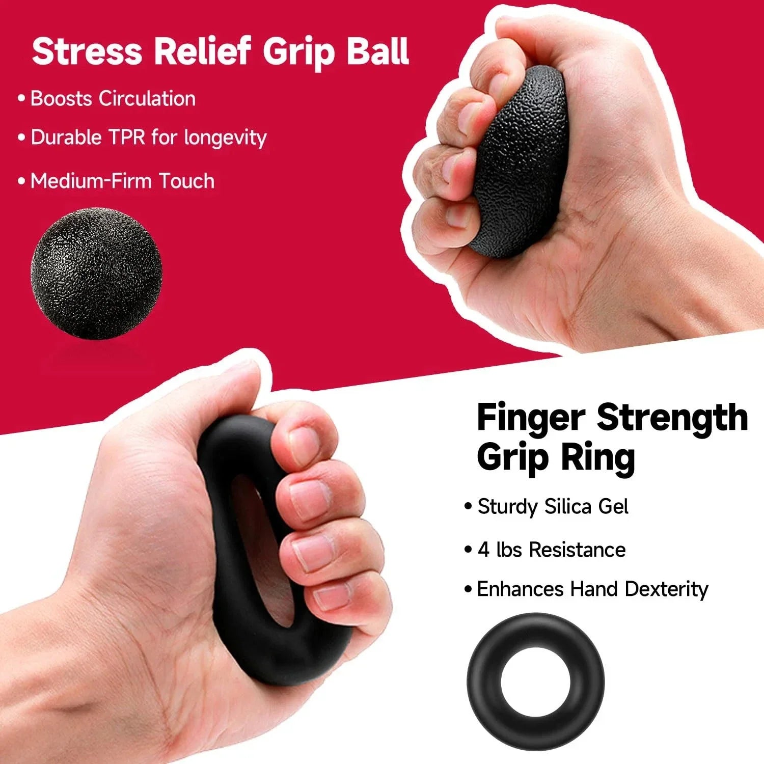 Adjustable Hand Gripper 5-60Kg for Strength Training