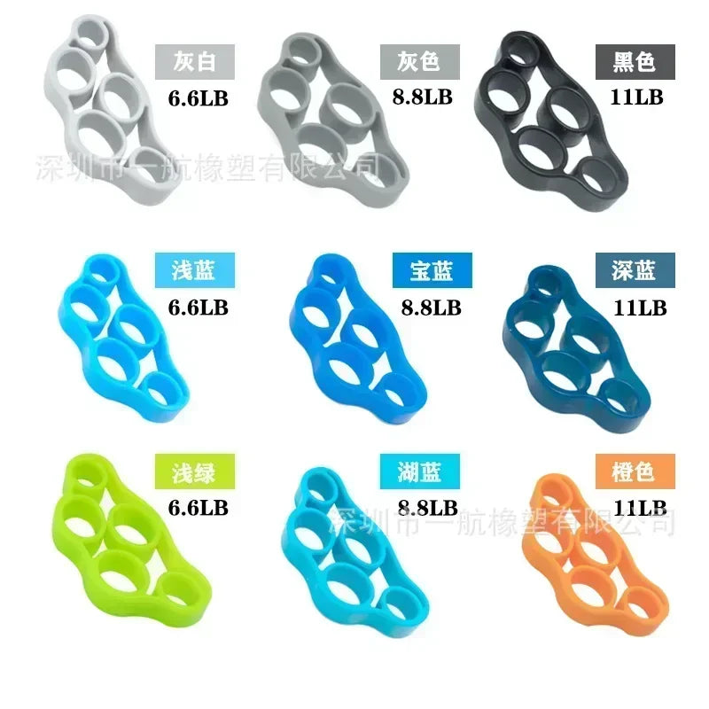 Guitar Finger Trainer Silicone Grip Strengthener